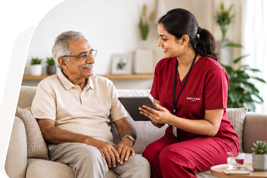 Types of Healthcare Services at Home Aroha Cares Provides for Elderly, Recovering and Critical Patients