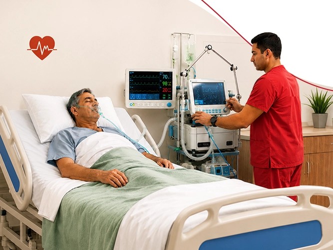 How Home ICU in Gurgaon Supports Post Surgery Recovery